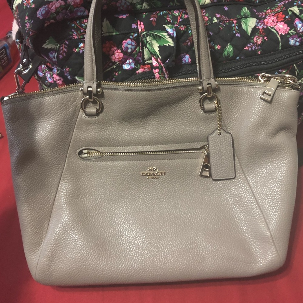 Coach Gray Satchel